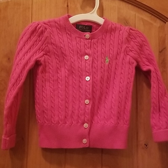 POLO toddler girls cardigan sweater - Picture 6 of 6